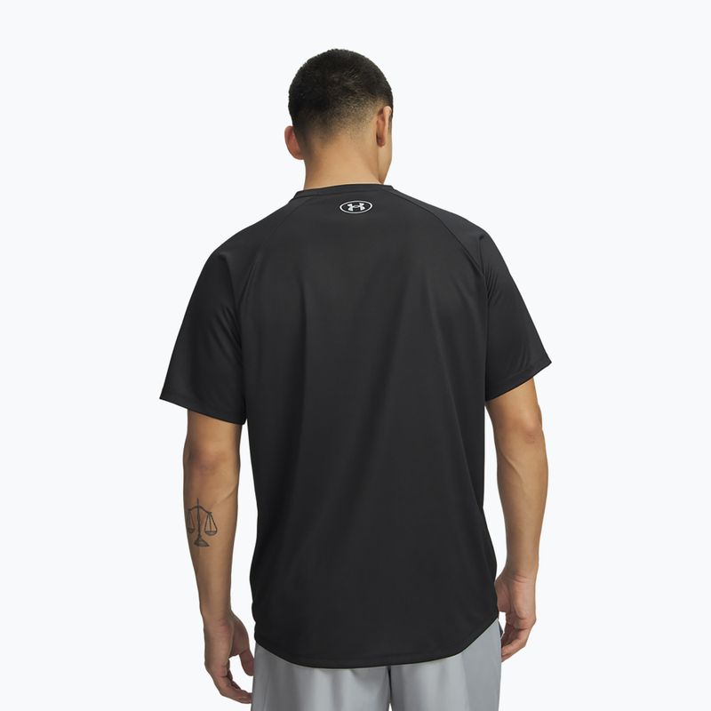 Maglia training da uomo Under Armour Tech Graphic Tee black/mod gray 2