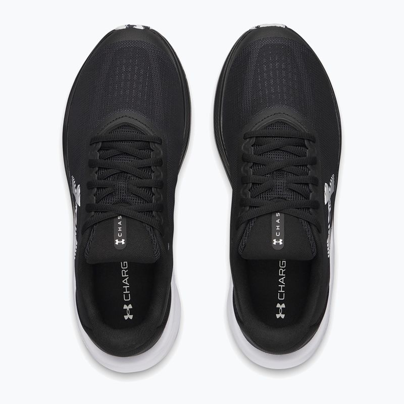 Scarpe da corsa uomo Under Armour Chase black/black/white 3