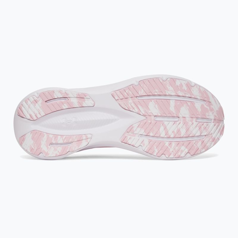 Scarpe da corsa donna Under Armour Chase prime pink/metallic silver/white 4