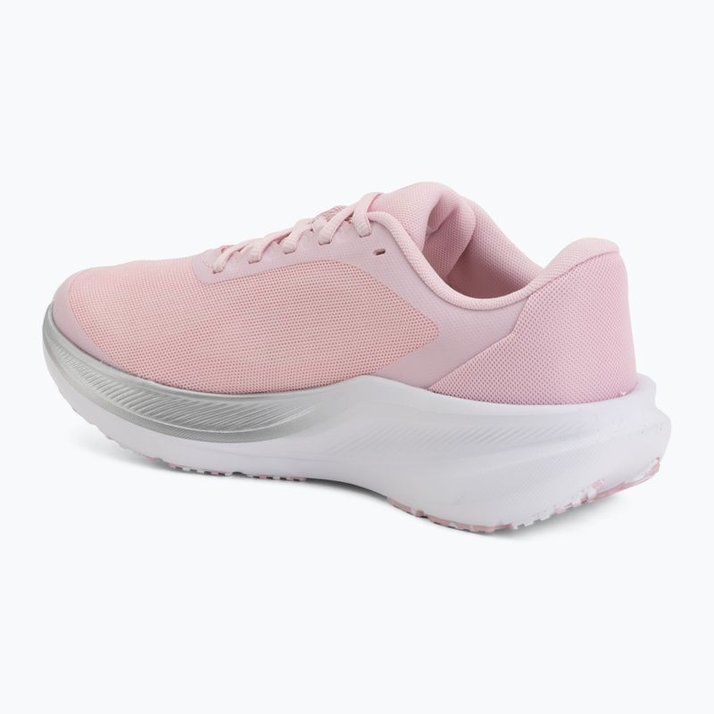 Scarpe da corsa donna Under Armour Chase prime pink/metallic silver/white 3