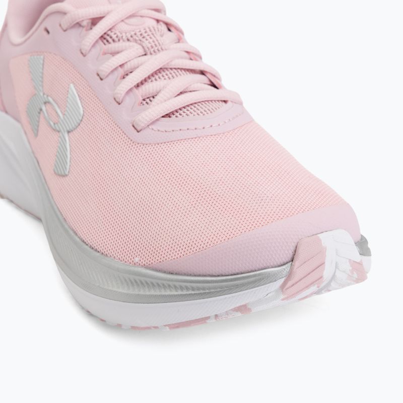 Scarpe da corsa donna Under Armour Chase prime pink/metallic silver/white 7