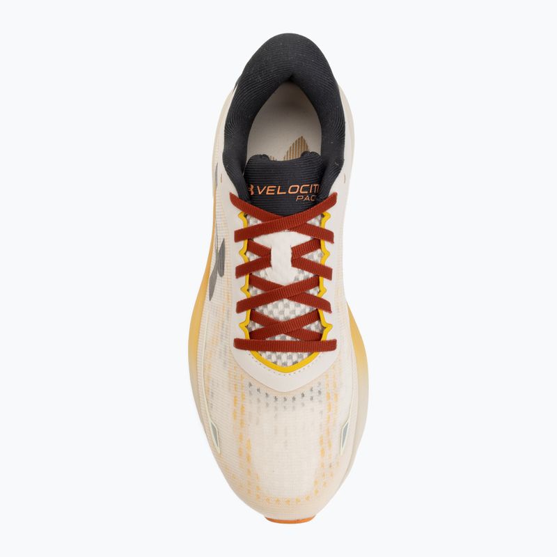 Scarpe da corsa uomo Under Armour Velociti Pace stone/terra gold/anthracite 5