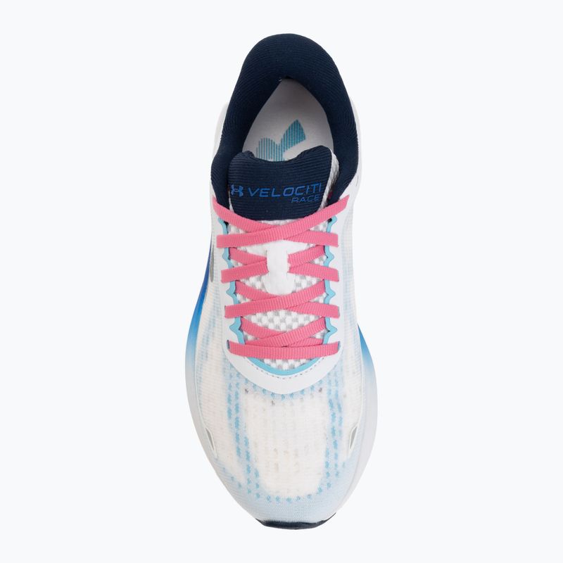 Scarpe da corsa donna Under Armour Velociti Pace white/team royal/metallic academy 5