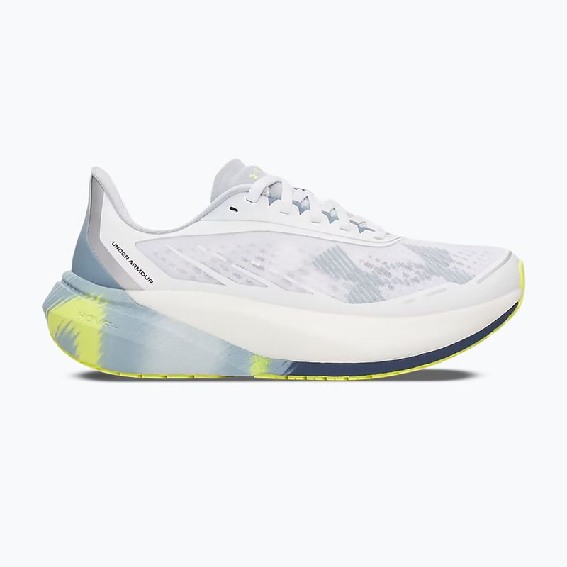 Scarpe da corsa donna Under Armour Velociti Distance white/blue fog/metallic blue fog