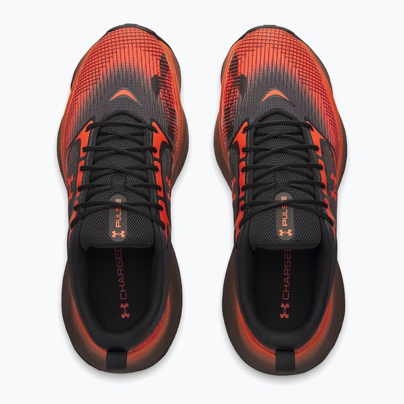 Scarpe da uomo Under Armour Pulse black/dark orange/dark orange 3