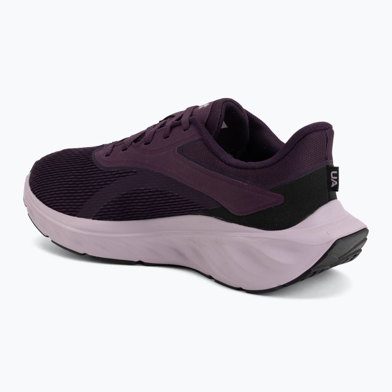 Scarpe da corsa donna Under Armour Ascend purple echo/mauve pink/mauve pink 3