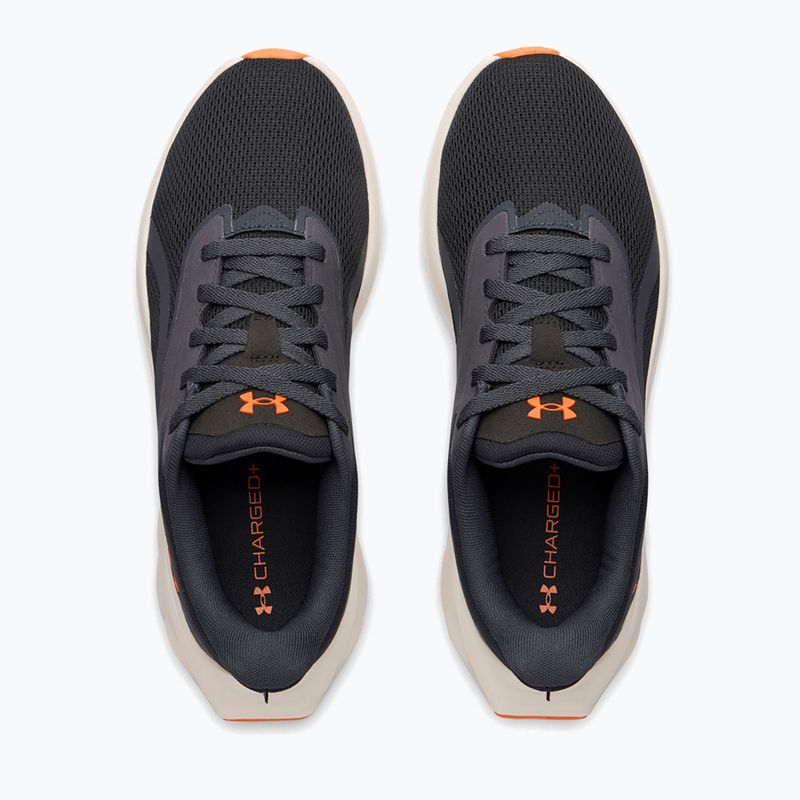 Scarpe da corsa uomo Under Armour Ascend black/anthracite/outrageous orange 3