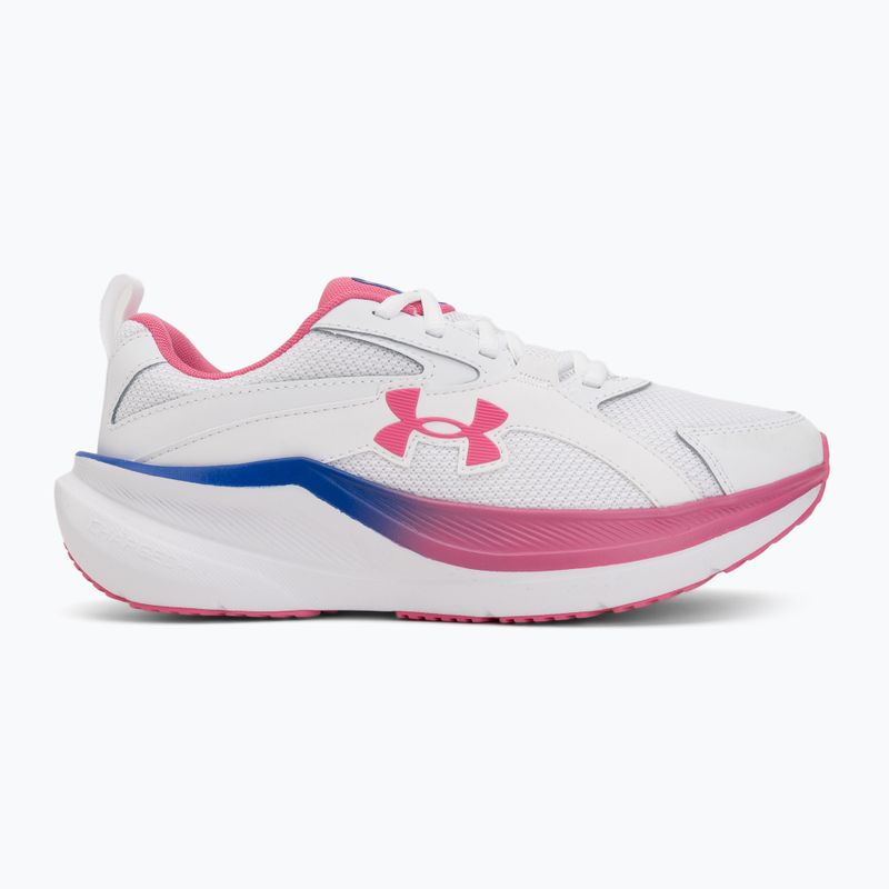 Scarpe da corsa donna Under Armour Assert 11 white/pink frenzy/pink frenzy 2