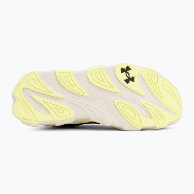 Scarpe da corsa uomo Under Armour Halo Runner 2 Ultimate Black/Sonic Yellow/Metallic Silver 4