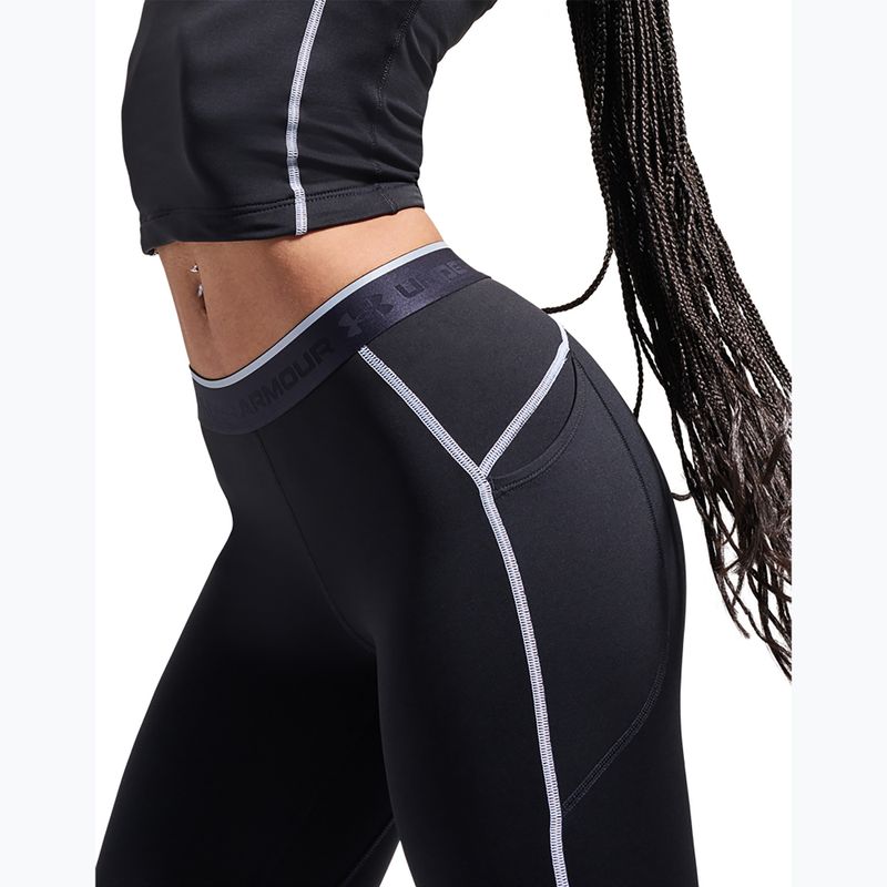Leggings da allenamento donna Under Armour ColdGear Elite Leggings ultimate black/reflective 7