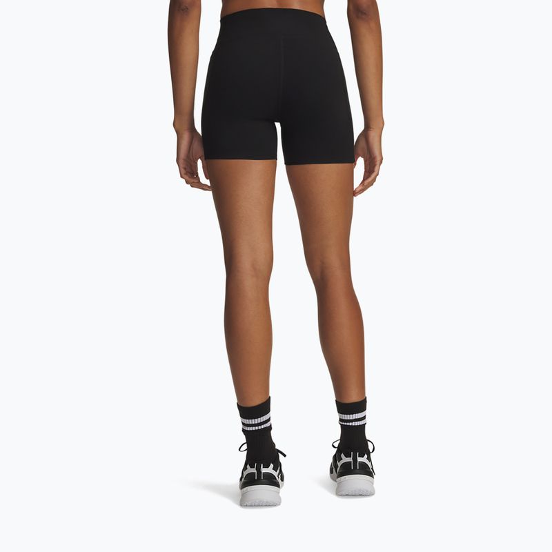 Pantaloncini da allenamento da donna Under Armour Motion Middy ultimate black/white 3