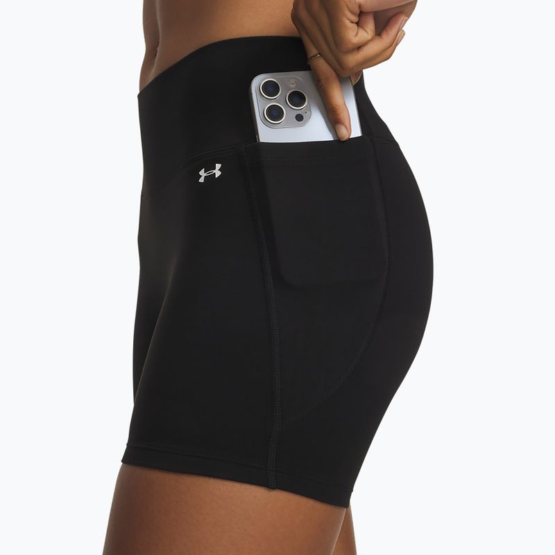 Pantaloncini da allenamento da donna Under Armour Motion Middy ultimate black/white 4