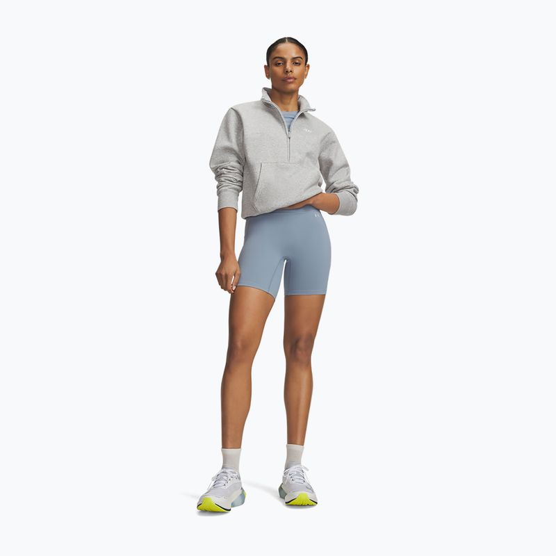 Pantaloncini da allenamento da donna Under Armour Motion Bike Shorts blue wind/blue fog 2