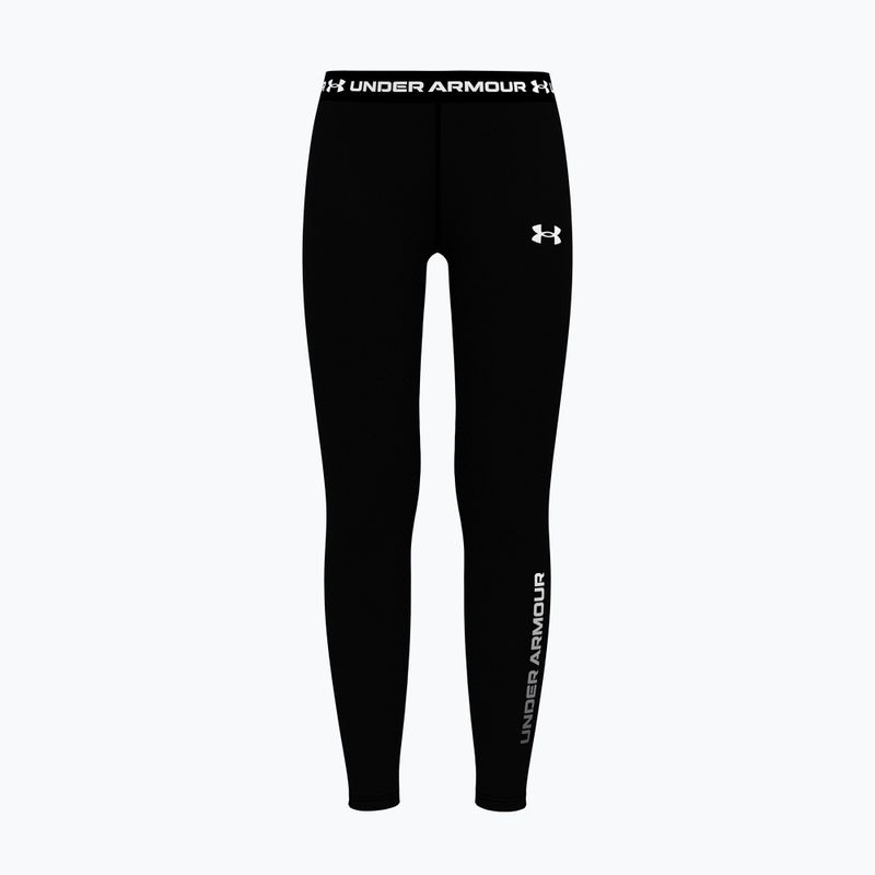 Leggings per bambini Under Armour HeatGear Branded Leggings black/white