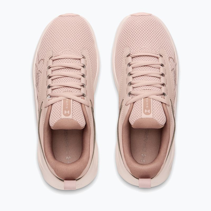 Scarpe da corsa donna Under Armour Surge 5 bashful pink/apex pink/deep almond 3