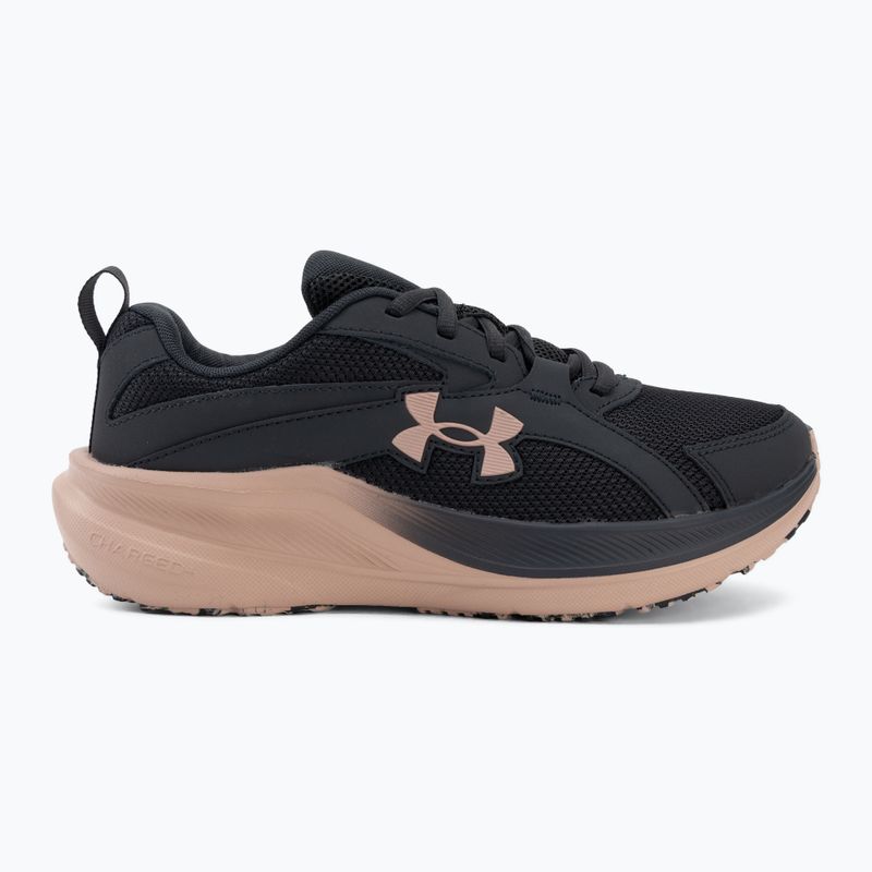 Scarpe da corsa donna Under Armour Assert 11 anthracite/bashful pink/bashful pink 2