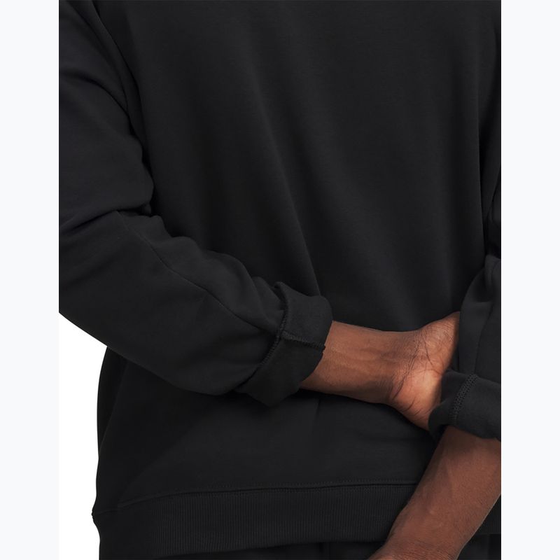Felpa da uomo Under Armour Rival Fleece Crew ultimate black/white 3