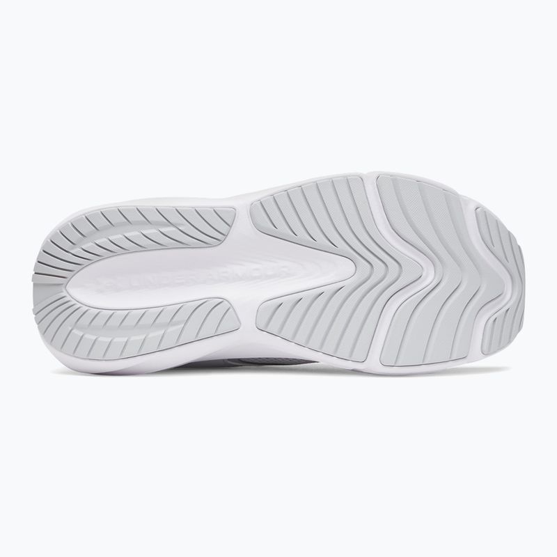 Scarpe da corsa donna Under Armour Surge 5 halo gray/mod gray/metallic silver 4