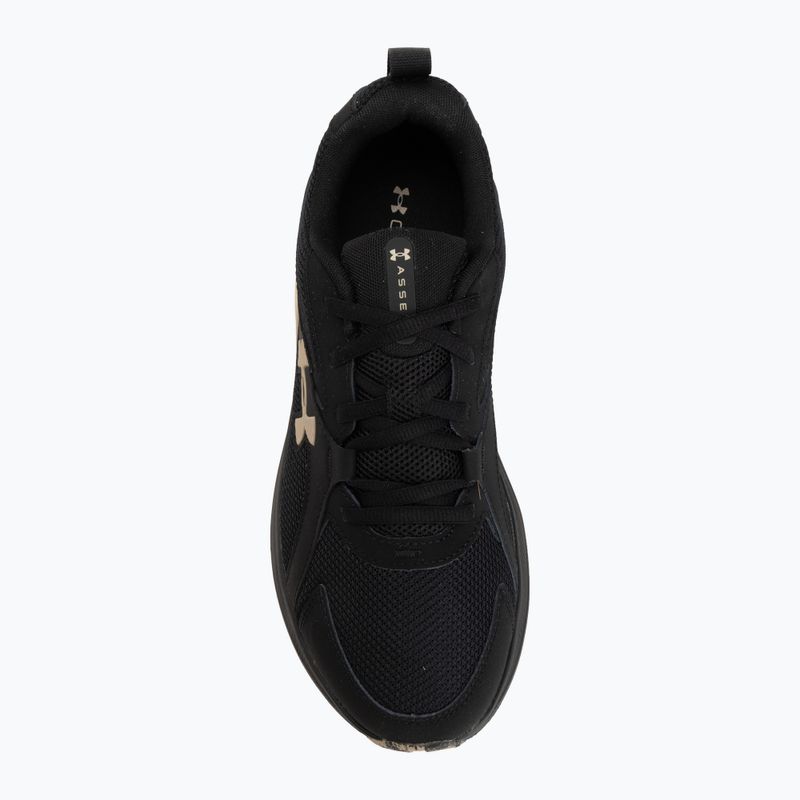 Scarpe da corsa uomo Under Armour Assert 11 black/city khaki/city khaki 5