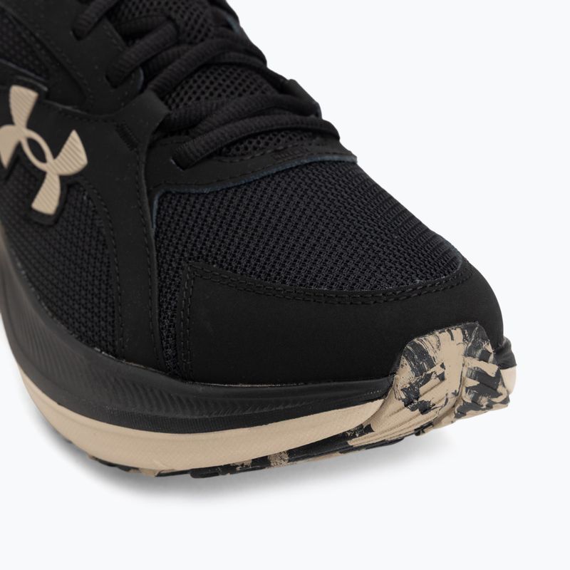 Scarpe da corsa uomo Under Armour Assert 11 black/city khaki/city khaki 7