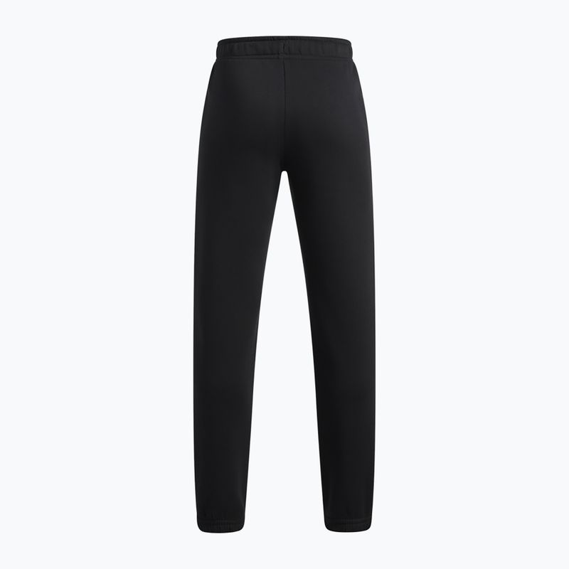 Pantaloni per bambini Under Armour B Rival Fleece Jogger ultimate black/white 2