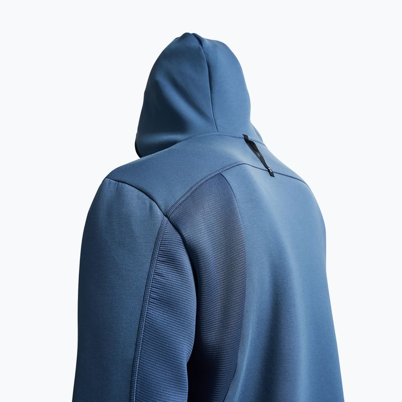 Felpa da allenamento uomo Under Armour Unstoppable Fleece downpour gray/black 4