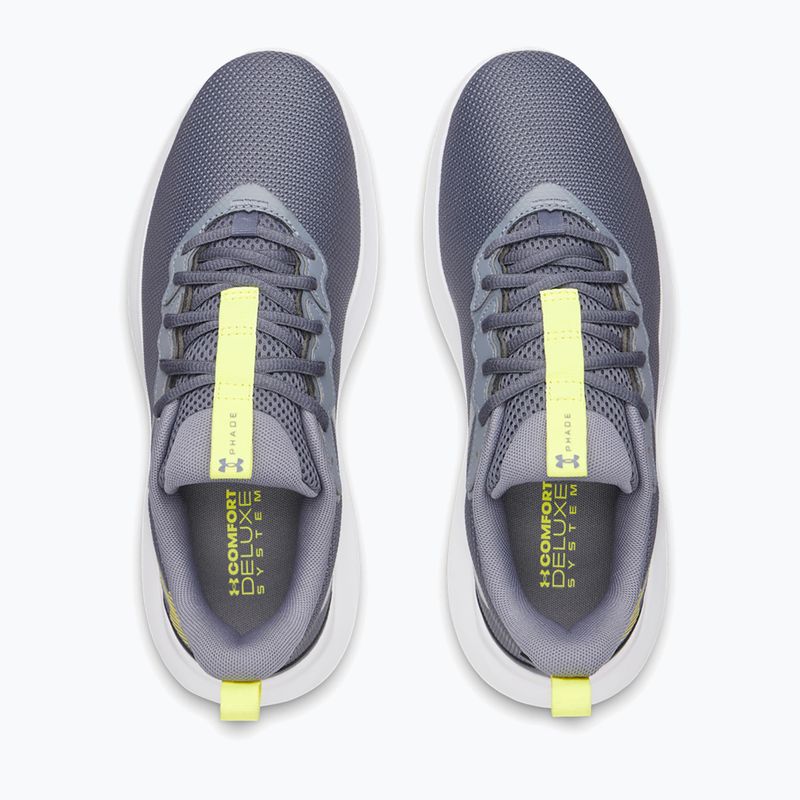 Scarpe da corsa uomo Under Armour Phade RN 4 downpour gray/gravel/flash light 3