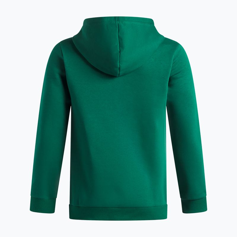 Felpa bambini Under Armour B Rival Fleece Hoodie campus ivy/white 2
