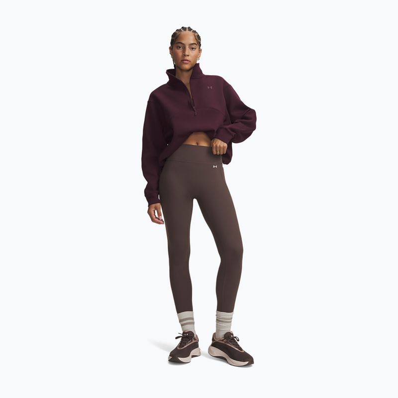 Leggings da allenamento donna Under Armour Motion Leggings peppercorn/white 2