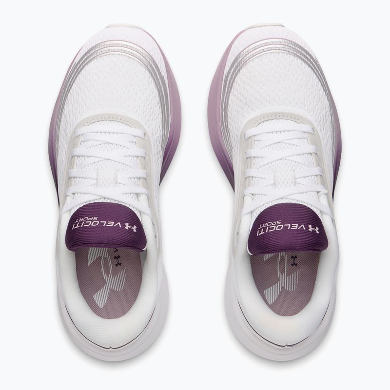 Scarpe da corsa donna Under Armour Velociti Sport white/purple echo/mauve pink 3