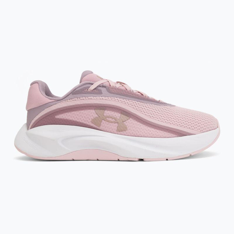Scarpe da allenamento donna Under Armour Radiant TR prime pink/mauve pink/purple echo 2