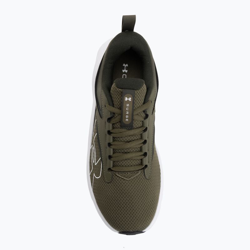 Scarpe da corsa uomo Under Armour Surge 5 marine od green/baroque green/white 5