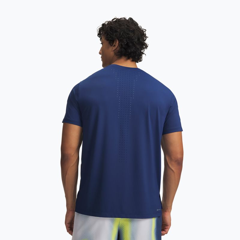 Maglia da corsa da uomo Under Armour Velociti Pro SS blackout navy/reflective 2