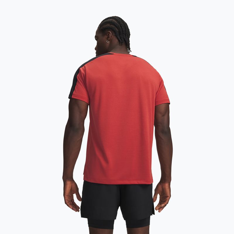 Maglia da corsa da uomo Under Armour Velociti Reflect heritage red/black/reflective 2