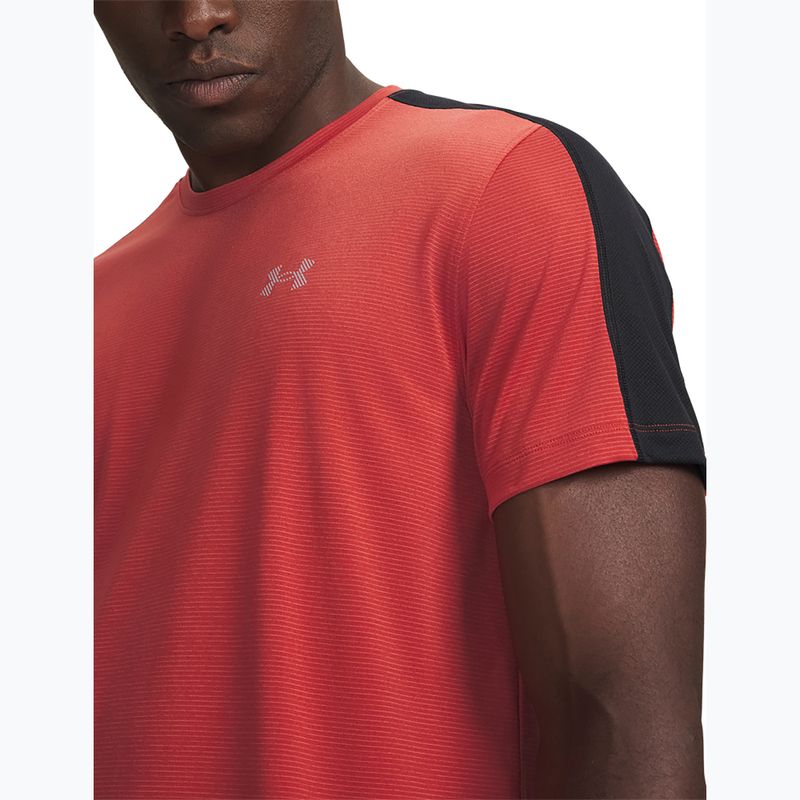 Maglia da corsa da uomo Under Armour Velociti Reflect heritage red/black/reflective 3