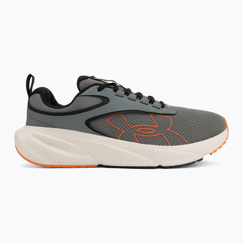 Scarpe da corsa uomo Under Armour Surge 5 clay green/summit white/outrageous orange 2
