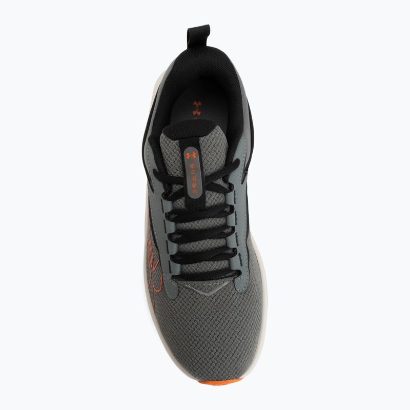 Scarpe da corsa uomo Under Armour Surge 5 clay green/summit white/outrageous orange 5