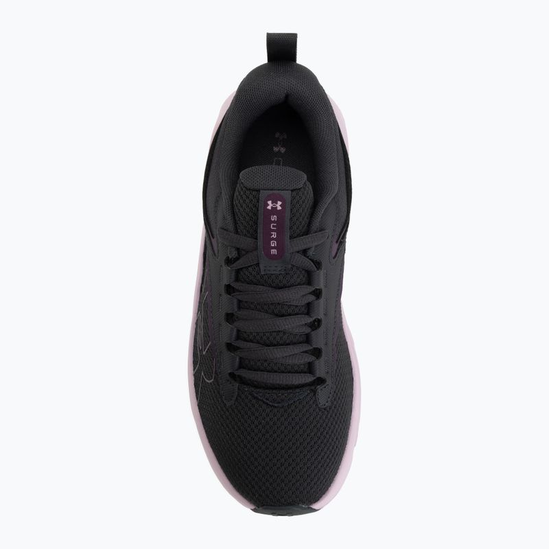 Scarpe da corsa donna Under Armour Surge 5 anthracite/mauve pink/purple echo 5
