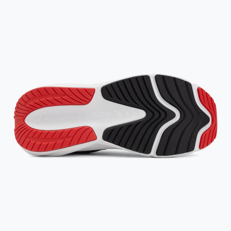 Scarpe da corsa uomo Under Armour Surge 5 castlerock/distant gray/red 4