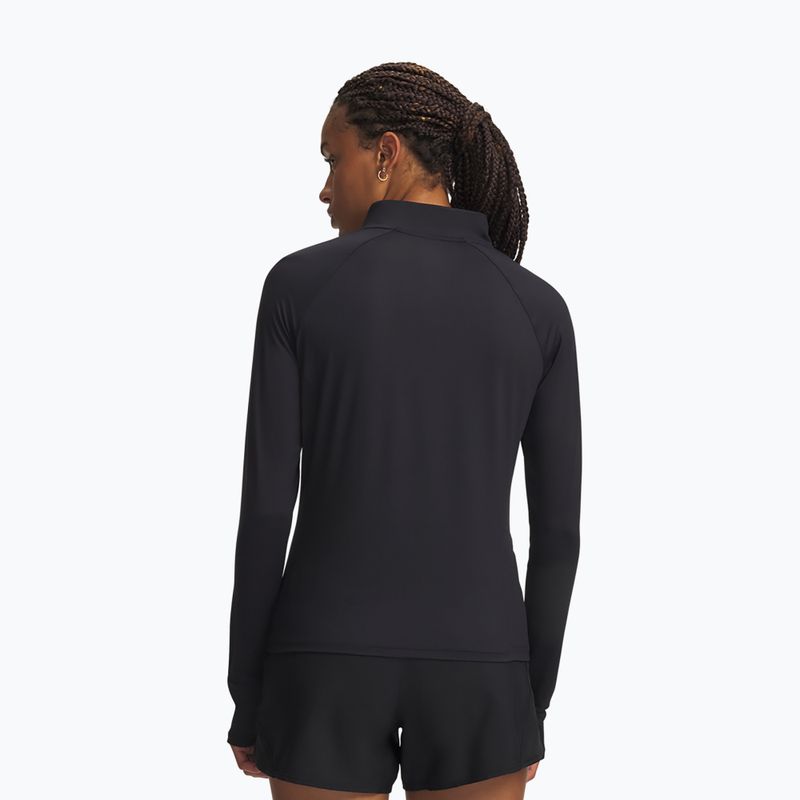 Felpa da corsa donna Under Armour Velociti Half Zip ultimate black/reflective 2