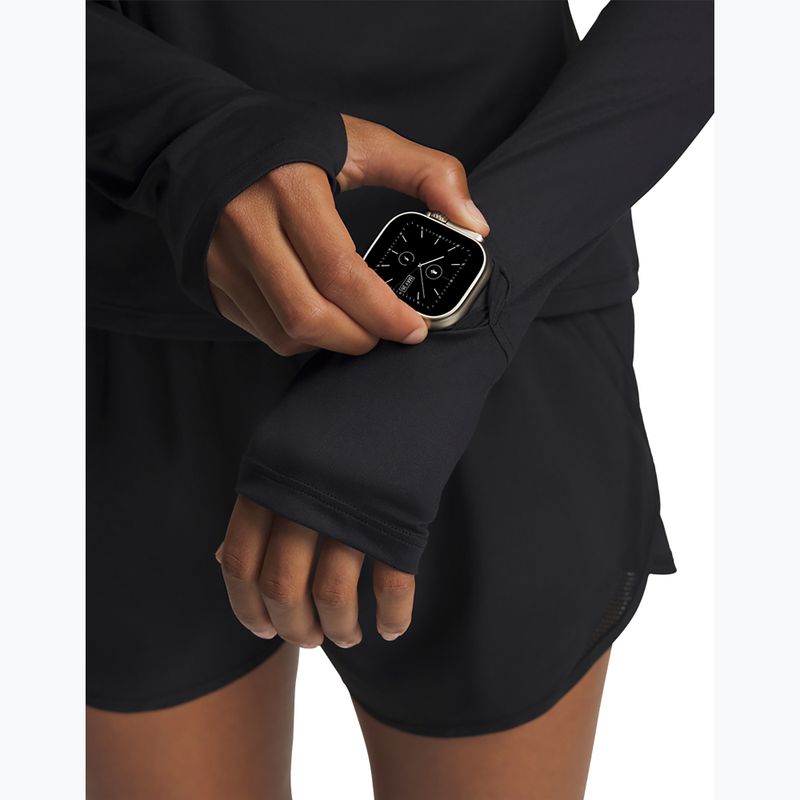 Felpa da corsa donna Under Armour Velociti Half Zip ultimate black/reflective 3