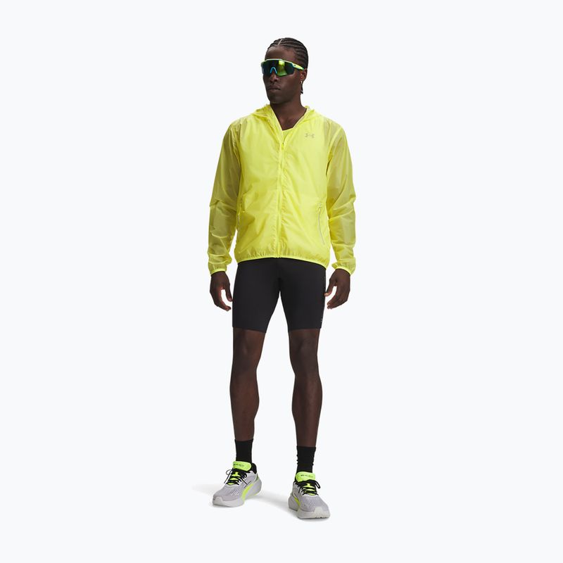 Pantaloncini da corsa da uomo Under Armour Velociti Pro Half Tight ultimate black/reflective 2