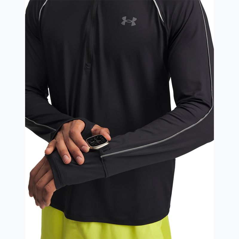 Felpa da corsa uomo Under Armour Velociti Half Zip ultimate black/reflective 3