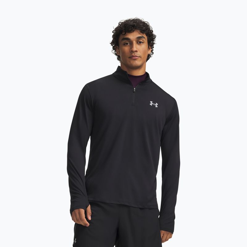 Felpa da uomo Under Armour Tech Utility 1/4 Zip black/steel