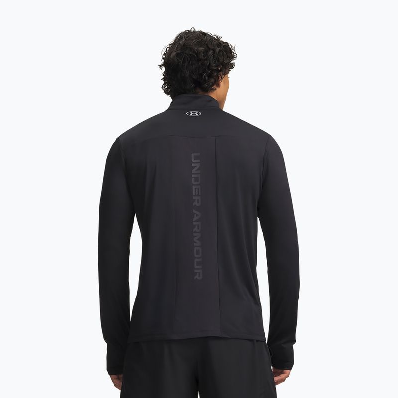 Felpa da uomo Under Armour Tech Utility 1/4 Zip black/steel 2