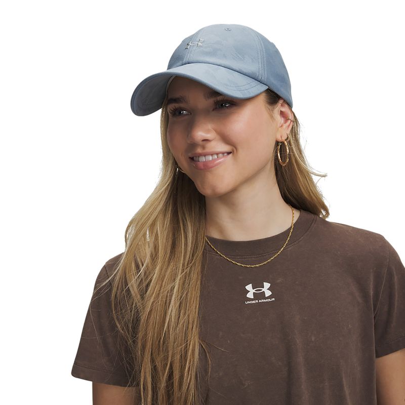 Cappellino con visiera da donna Under Armour Blitzing Low Adj blue wind/blue fog 7