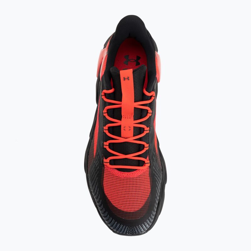 Scarpe da allenamento Under Armour Halo Trainer Sport black/racer red/metallic gun metal 5
