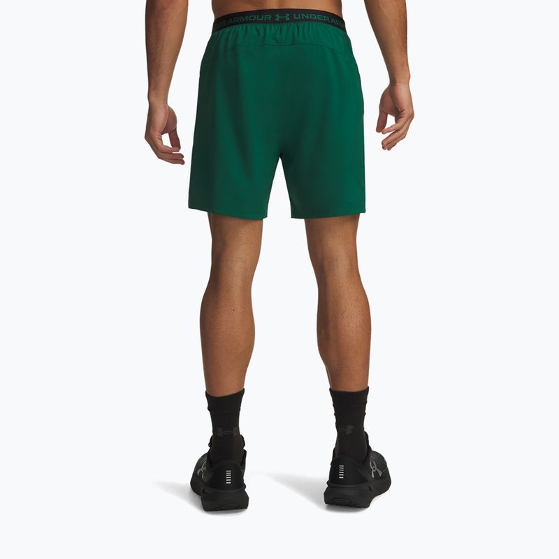 Pantaloncini da allenamento uomo Under Armour Vanish Woven 2.0 Shorts campus ivy/white 3