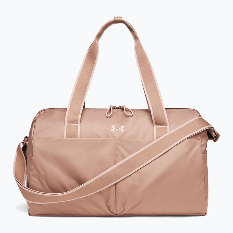 Borsa da allenamento donna Under Armour Studio Lite Duffle 26 l deep almond/bashful pink
