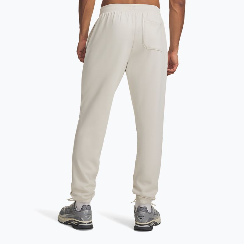 Pantaloni da uomo Under Armour Rival LW Jogger summit white/black 3